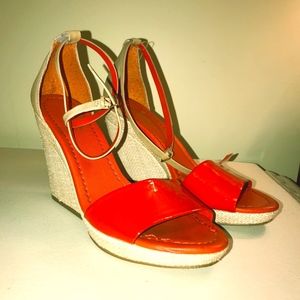 Kate Spade Ankle Strap Wedges